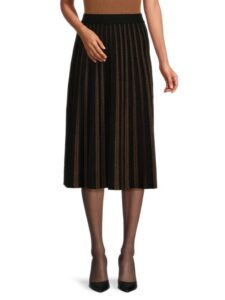 Image of sale on Contrast Stripe Midi Skirt