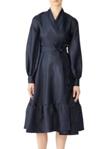 Image of sale on Niki Belted Wrap Dress