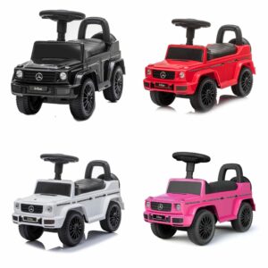 Image of sale on Best Ride on Cars | Red Mercedes G-wagon Push Car