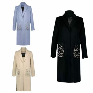 Image of sale on Colette Crystal-embellished Wool Coat
