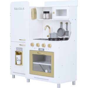 Image of sale on Little Chef Mayfair Retro Play Kitchen, White