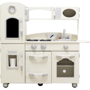 Image of sale on Little Chef Westchester Retro Play Kitchen, White