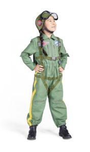 Image of sale on Kids Fighter Pilot Costume Size 4-6