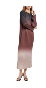 Image of sale on Ombré Long Sleeve Shift Dress