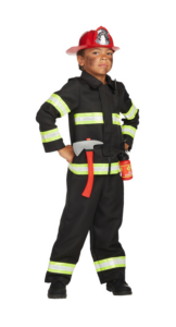 Image of sale on Kids Firefighter Costume Size 4-8
