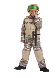 Image of sale on Kids Special Ops Costume Size 4-6