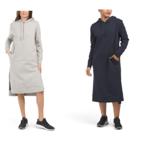 Image of sale on Beyond Hooded Sweater Dress