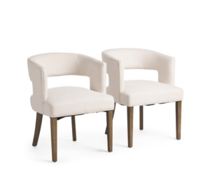 Image of sale on Set of 2 Sally Boucle Counter Stools