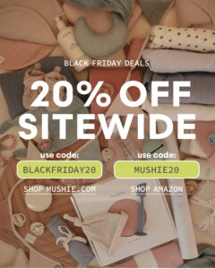 Image of sale on Mushie 20% off Sale