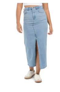 Image of sale on Denim Midi Skirt