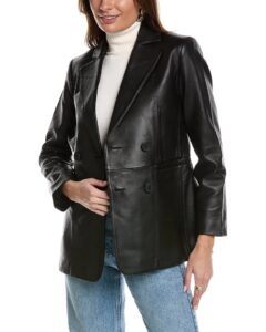 Image of sale on Leather Blazer