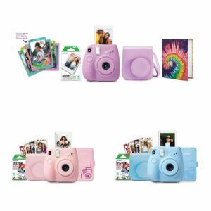 Image of sale on Fujifilm Instax Mini 7+ Bundle (10-pack Film, Album, Camera Case, Stickers)
