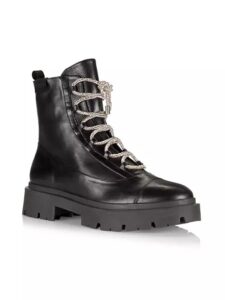Image of sale on Kaile Glam Lace-up Ankle Boots