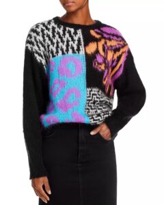 Image of sale on Excel Patchwork Intarsia Sweater