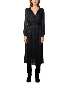 Image of sale on Josiah Metallic Long Sleeve Dress