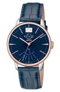 Image of sale on Men’s Rovescio Croc Embossed Leather Strap Watch, 42mm
