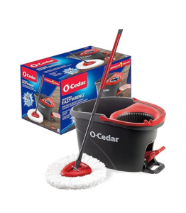 Image of sale on O-cedar Easywring Microfiber Spin Mop