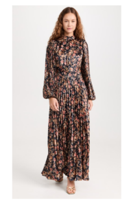 Image of sale on Plissé Maxi Dress