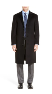 Image of sale on Sheffield Classic Fit Wool & Cashmere Overcoat