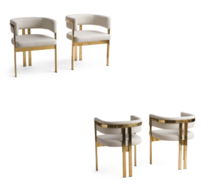 Image of sale on Set of 2 Modern Dining Chairs