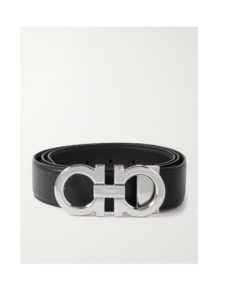 Image of sale on 3.5cm Full-grain Leather Belt Size 100