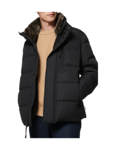 Image of sale on Horizon Down & Feather Coat with Faux Fur Collar