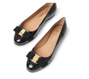 Image of sale on Varina Bow Patent Ballet Flats Size 5, 6