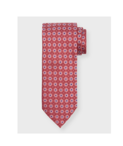 Image of sale on Men’s Medallion Jacquard Silk Tie