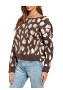 Image of sale on Leigh Crop Sweater