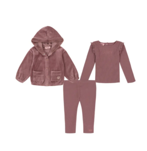 Image of sale on Velour Jacket & Ribbed Separates Set