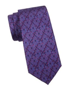 Image of sale on Patterned Silk Tie