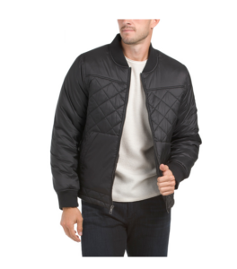 Image of sale on Lightweight Quilted Bomber Jacket