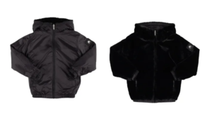 Image of sale on Reversible Faux Fur & Nylon Jacket Xs