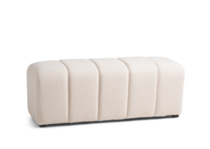 Image of sale on Fluted Upholstered Bench