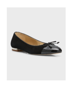 Image of sale on Venus Bow Cap-toe Ballerina Flats