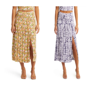 Image of sale on Pleated Midi Skirt