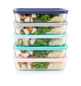 Image of sale on Pyrex 10pc Glass Meal Prep Set
