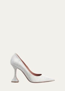 Image of sale on Ami Metallic Pedestal Pumps
