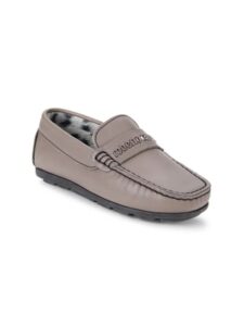 Image of sale on Kid’s Logo Leather Penny Loafers
