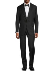 Image of sale on Peak Lapel Classic Fit Wool Tuxedo