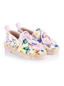 Image of sale on Little Girl’s & Girl’s Butterfly Espadrille Flats