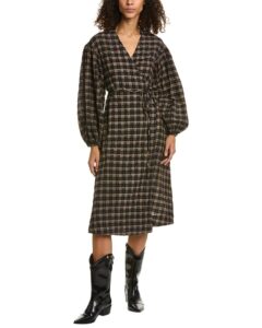 Image of sale on Seersucker Wrap Dress