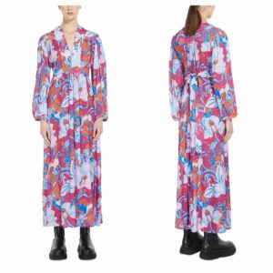 Image of sale on Oblio Printed Maxi Dress