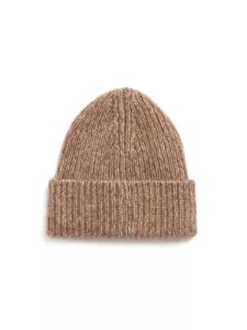 Image of sale on Merino-wool Blend Rib-knit Beanie