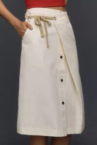 Image of sale on Scotch & Soda Wrap Midi Skirt