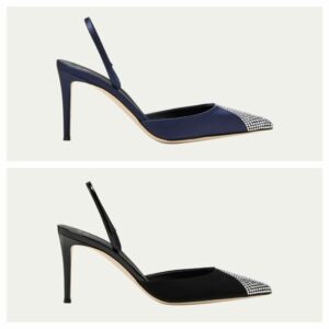 Image of sale on Embellished Halter Slingback Pumps