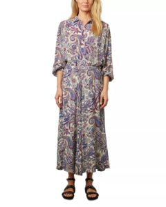 Image of sale on Daffy Paisley Print Dress