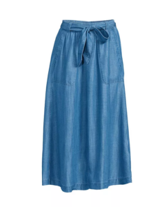 Image of sale on Women’s Tie Waist Midi Skirt