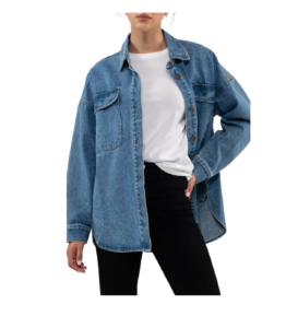 Image of sale on Cotton Denim Shirt Jacket