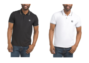 Image of sale on Rubberized Print Pique Polo